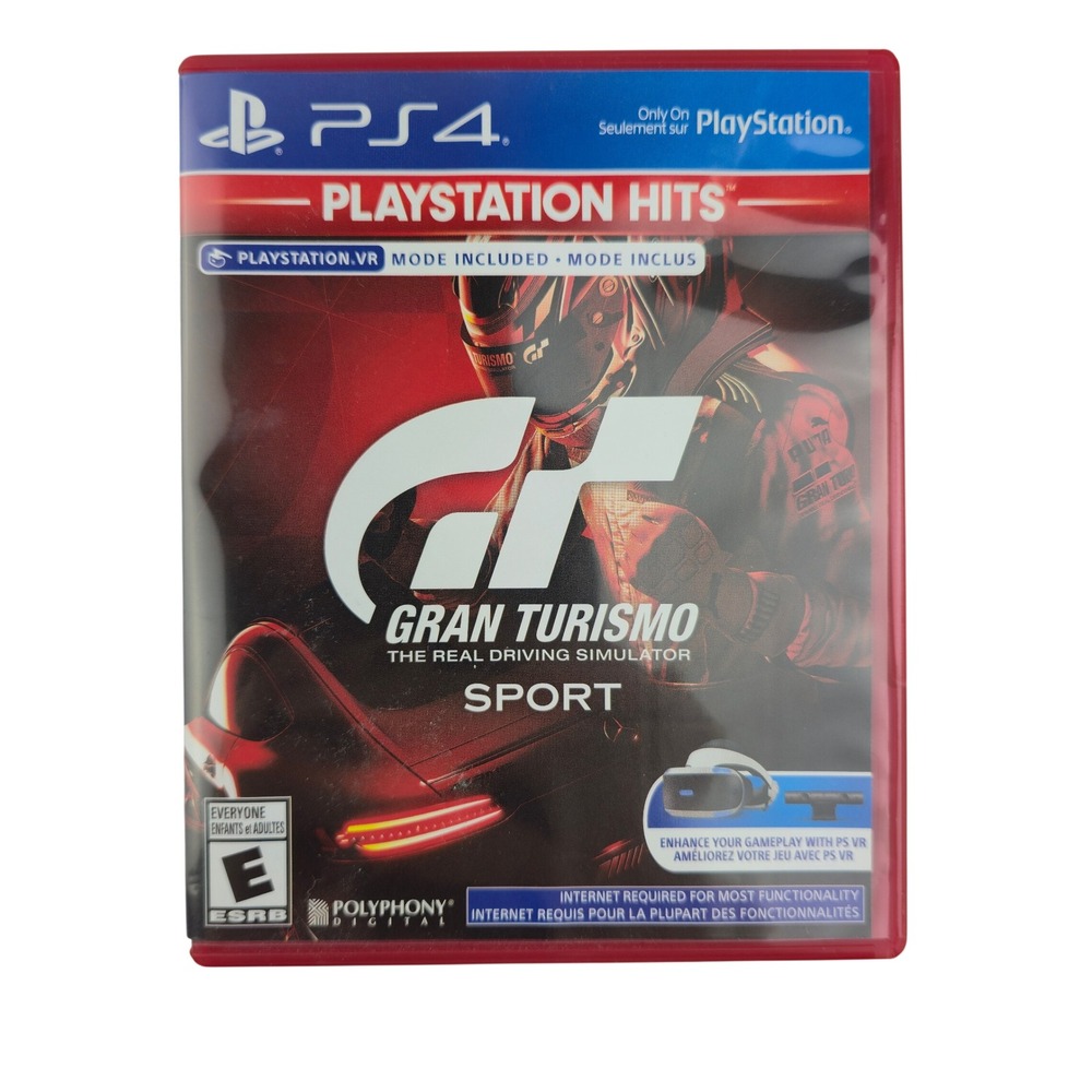 Sony‎ Gran Turismo Sport PS4 PlayStation Hits Racing Simulator VR Compatible